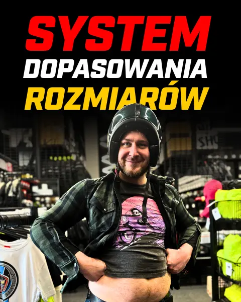 System dopasowania rozmiaru w RRmoto