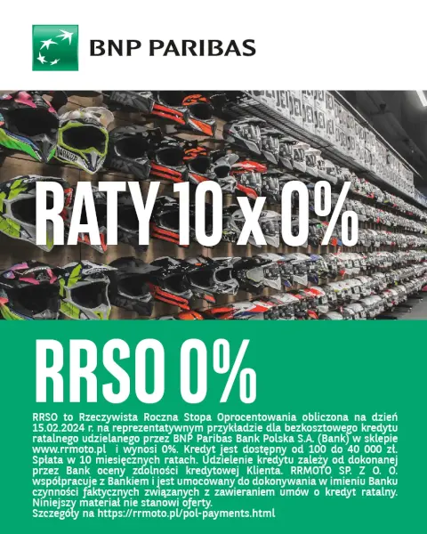 Raty 0% RRSO 0% w RRmoto