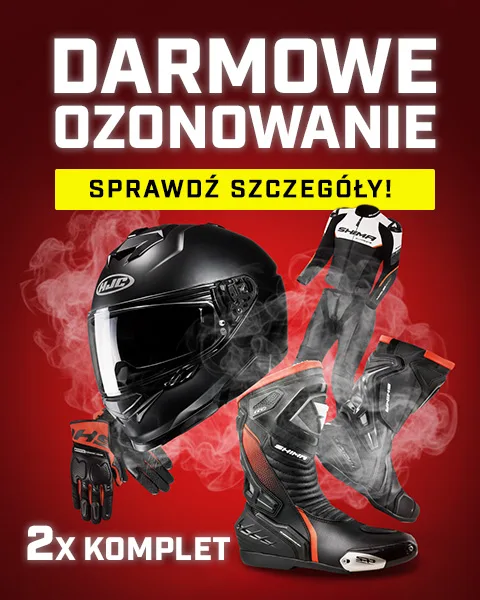 Darmowe ozonowanie w RRmoto